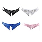 Luxus-Spitzen-Tangas 4er-Set – Sexy, Bequem & Vielseitig
