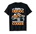 Papa mit Unimog Geländewagen Offroad Nutzfahrzeug T-Shirt