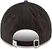 New Era Unisex-Adult MLB Core Classic 9TWENTY 2-Tone Team Adjustable Hat Cap One Size Fits All - Colorado Rockies Black Purple