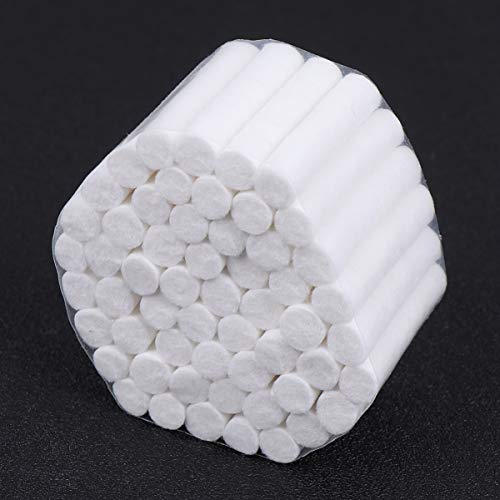 Milisten 5 Pcs Rolos de Gaze Dental Almofadas de Algodão Rolou Gaze de Boca de Bola de Algodão para