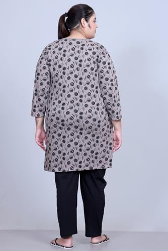 Image of RYSH Women's Plus Size Printed Longline Tops