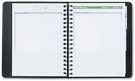 AT-A-GLANCE The Action Planner Recycled Daily Appointment Book, 6 x 9 Inches, Black, 2013 (70-EP03-05)