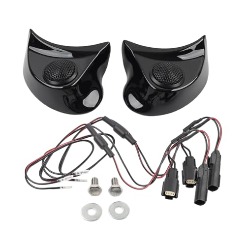 Motorbike Tweeter Pods Speaker Spacer para Harley miniatura 5