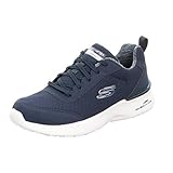 Skechers Damen Skech-AIR Dynamight Fast Brake Sneaker, Navy Mesh/White Trim, 39 EU