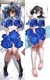Anime Girl Body Pillow Hentaii Throw Pillow Waifu Pillow Custom Japanese Girl Hugging Body Pillows Case 59 in X 19.6 in Cover Uncensored NFSW