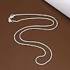 Goldenchen Fashion 925 Sterling Silver 1mm Snake Chain Necklace Jewelry Chain 16" - 30" for Men & Women (18 Inches) #5