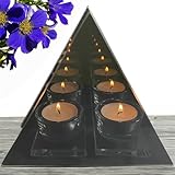 ⏳ KREATIV & ZEITLOS – Unser stilvolles Teelicht-Set eignet sich für LED-Teelichter, Duftkerzen, kleine Kerzen und klassische Teelichter.