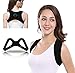 Nebula Voyager - Back Posture Corrector for Women & Men - Shoulder Brace Back Posture Corrector - Back Straightener Posture Corrector (Black, Adjustable One Size Fits All)