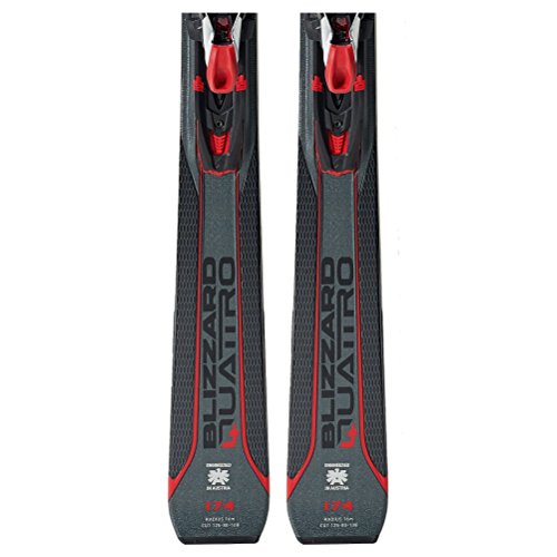 2017 Blizzard Quattro 8.0 Ti Skis with TCX 12 Binding (180cm)