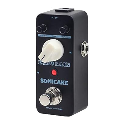 SONICAKE Delay Pedal de efectos de guitarra Echo Rain Estilo analógico Híbrido Digital | Ya disponible en tu tienda friki favorita! En mundofriki.es!