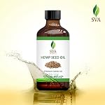 SVA-Organics-Hemp-Seed-Oil-Cold-Pressed-4oz-118-ml-Premium-Carrier-Oil-With-Dropper-For-Skin-Care-Hair-Care-Scalp-Massage-Body-Massage-Hair-Products-Cosmetics-Soap