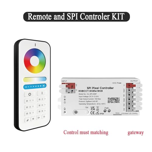 Controlador SPI píxel para iluminación LED con efectos dinámicos WS2811 3