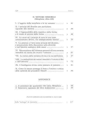 Il Motore Immobile. Metafisica Xii - 3