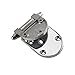 Shaped Round Edge Hinge 304 Stainless Steel Industrial Automation Machinery and Cabinets 1Pcs