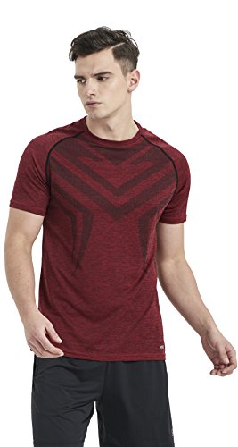 Akilex Mens Running Dry Fit T-Shirt Athletic Outdoor Short Sleeve Comfortable Sports Top #TOP1