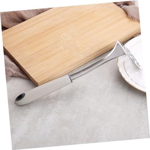 Kartoffelstampfer, 2 Stück, Schlammpresse, Mini-Stabmixer, Handmixer, Küche, Kartoffelstampfer, Kartoffelpüree, Mixer, Handkartoffelstampfer, Kartoffelpresse, Kartoffelpressplatte, Edelstahl, Babynahr