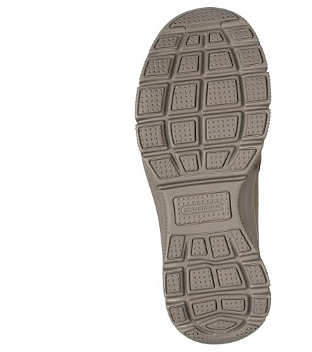 Skechers Women's EASY GOING - COOL ZIP Zip-Up Boot, Taupe, 8M