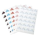 HUAPING Esquinas Adhesivas para Fotos,5 Colores