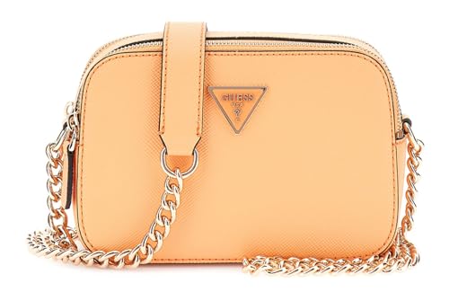 Image of GUESS cross body bag evening bag Noelle Crossbody Camera Apricot