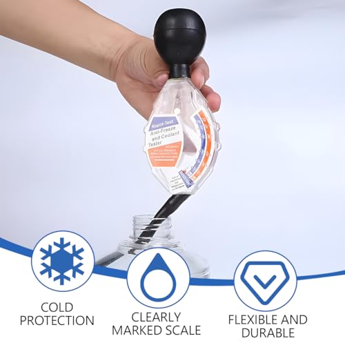 image for Zpana Car Coolant Tester, Dial Type Vehicle Antifreeze Hydrometer Test