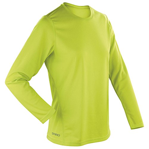 T-shirt de sports pour femme randonnée et running en plein air sous-vêtement vert