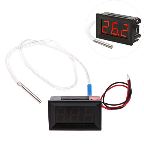 Abicial XH-B310 Industrial Digital Thermometer 12V Temperature Meter K-type Thermocouple