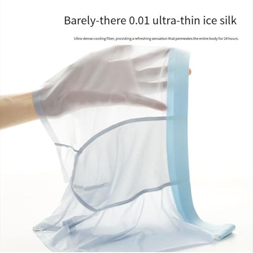 Niksy Underwear, Niksy Mens Ultra-Thin Ice Silk Transparent Boxer Briefs, Sheer Breathable Underwear, Sexy Seductive3