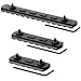 Compatible with M-Lok Picatinny Rail 13-Slot 7-Slot 5-Slot Mlok Aluminum Picatinny Rails Section for M LOK Systems with 7 T-Nuts & 7 Screws & 3 Allen Wrench 3 Pack - Black