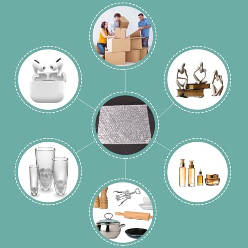 100 Pcs Bubble Pouches,6''x8'' Bubble Bag for Packing, Which is Anti-Impact by XYH - Image 5