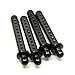 RC Crawler Cars Parts Black Aluminum Body Post Mounts 4PCS for 1:10 SCX10 AXIAL 4WD