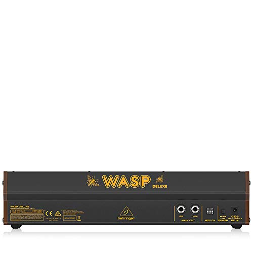 Behringer Wasp Deluxe Legendary Analog Synthesizer With Dual Oscs, Multi-Mode Vcf, 16-Voice Poly Chain And Eurorack Format #TOP4