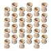 ABOOFAN 24 Sztuk Drewniany Puchar Puchar Uchwyt Niedokończony Drewno Jajko Stojaki Dla DIY Crafts Urodziny Baby Shower Party Easter Toy