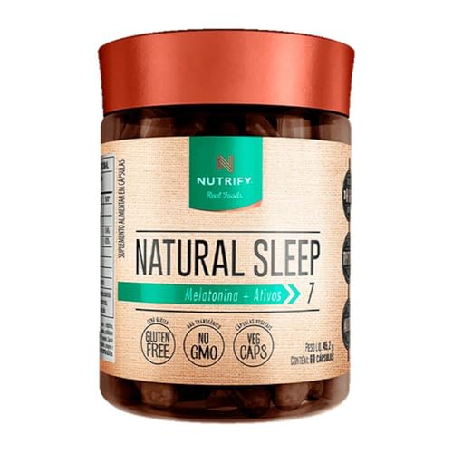 Natural Sleep - 60 Cápsulas - Nutrify