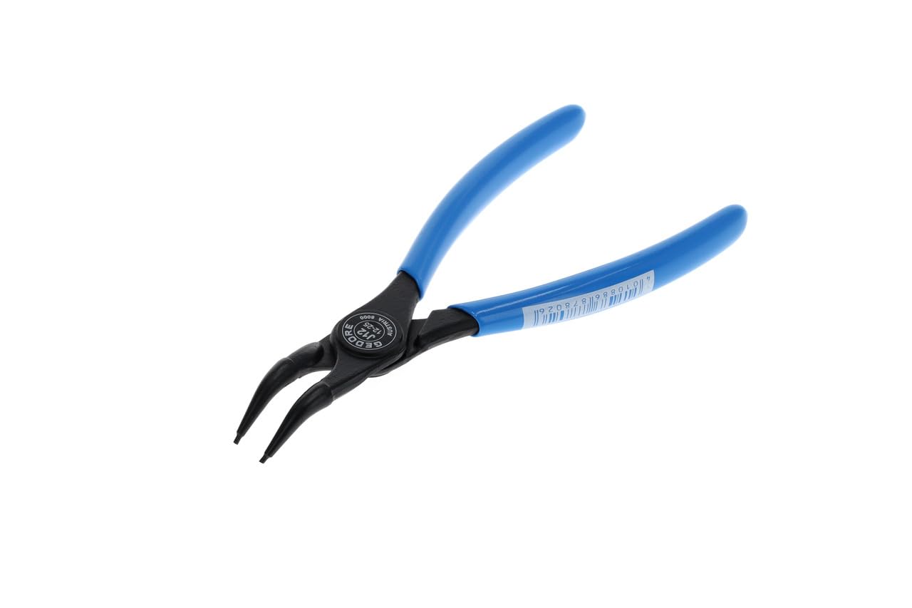 GEDORE 8000 J 12 Circlip Pliers for Internal retaining Rings, Angled 45 Degrees, 12-25 mm