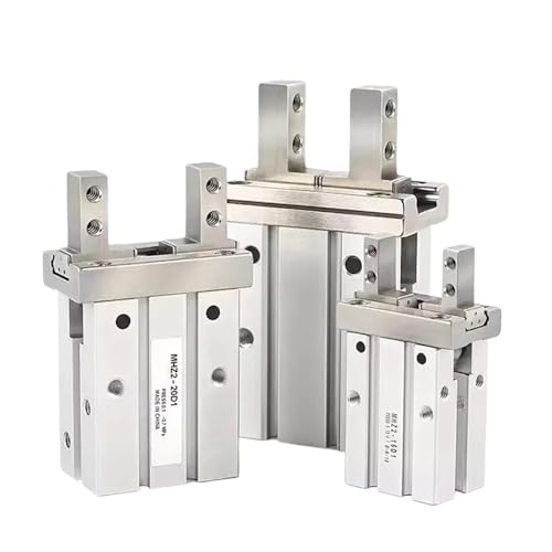 Cilindro neumático MHZ2-10D de garra de aire con pinza de aluminio para automatización