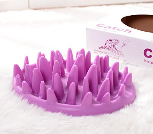 Angel Pet Dog Cat Interactive Slow Feeder Food Toy Game Bowl Anti Gulp 1-Pc Set