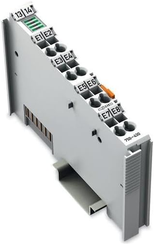 750-430 8-Channel, Input Module, 8 Digital INPUTS, 3MS Input Filter, 24 VDC, 35 DIN Rail. IP20