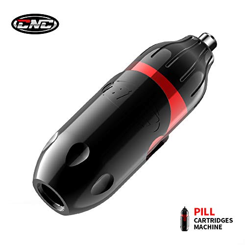 Hawink Tattoo Pen Machine,Rotary Short Pen And Aircraft Aluminum Alloy Carved Cnc-Gc-Q3-2 #TOP5