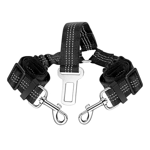 KEVANLY Adjustable Two-Pet Harness Lead