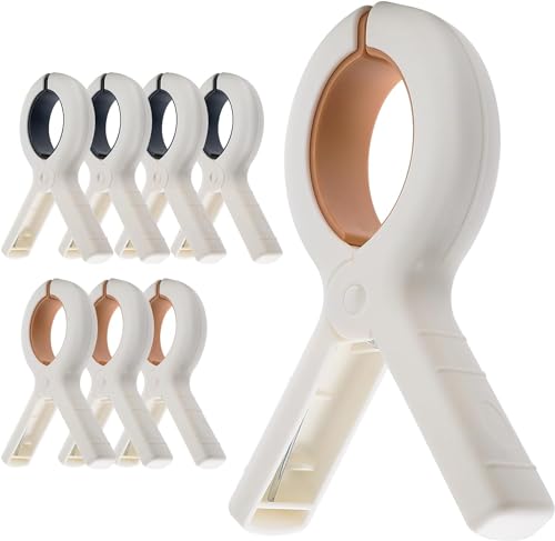 Wäscheklammern Handtuchklammern für Strandliegen Klammern Groß Strandtuch Klammer Wäscheklammer Handtuch Strandtuchklammern Handtuchklammer Badetuch Strandtücher ohne Abdruck Kunststoff Starkem 8pcs