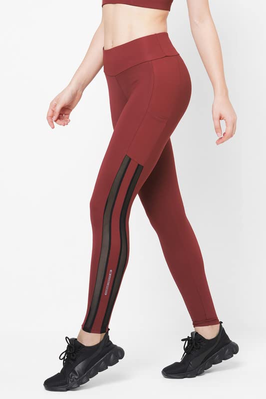 Image of JUST-Dry MESH Panel 7 /8 GO Train Tights