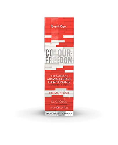 Colour-Freedom Ultra-Vibrant Coral Blush XL 150 ml auswaschbare Haartönung