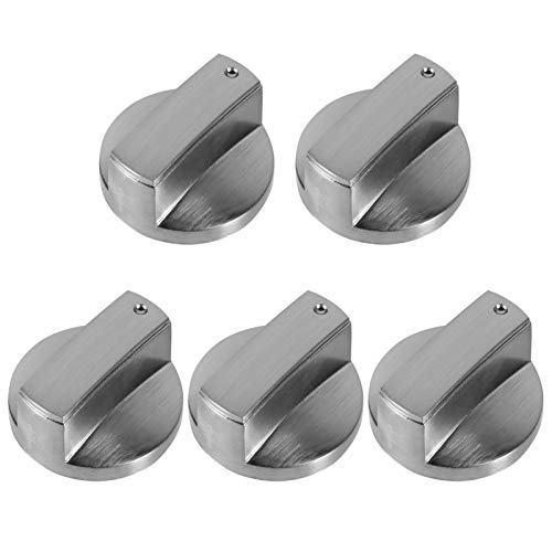 DOITOOL Fogão Inoxidável Peças Para Fogão 5Pcs Gama Fogão Queimador de Botões Botões de de Queimador
