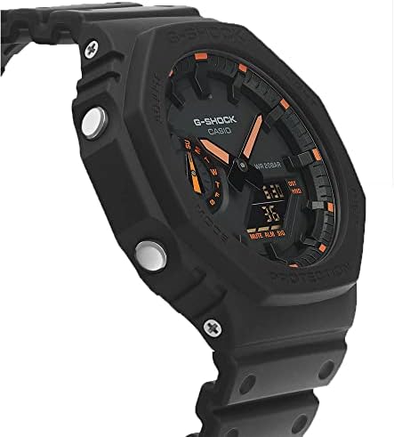 Casio Men's Analogue-Digital Quartz Watch with Plastic Strap GA-2100-1A4ER