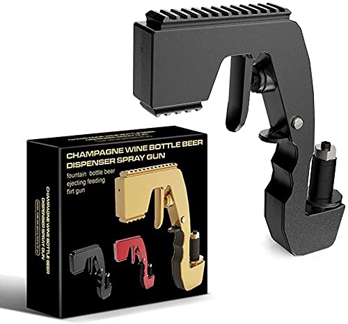 Redpeachk Bubbly Blaster Pistolet à champagne avec bouchon à champagne, bouteille de fontaine, éjecteur de bière, alimentation Cover