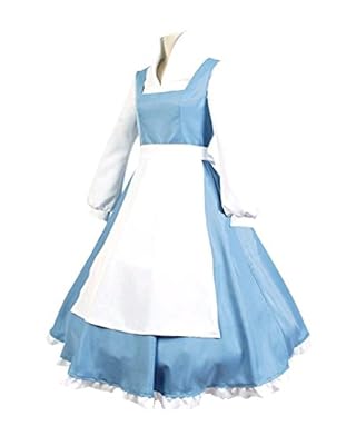 Gothden Delantal de Sirvienta para Mujer Vestido Disfraz de Cosplay Disfraces de Cosplay de Halloween Azul | Ya disponible en tu tienda friki favorita! En mundofriki.es!
