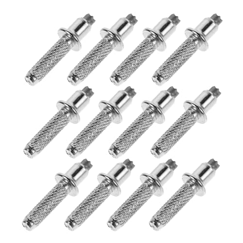 NUOLUX 18�^���O�X�e���|���n�C�L���O�|�[���̐�[�Z�b�g �y�ʑϖ��Ր��ɗǂ������p�g���b�L���O�|�[���`�b�v �V���o�[�F�o�R�⍻�����̃n�C�L���O�ɍœK