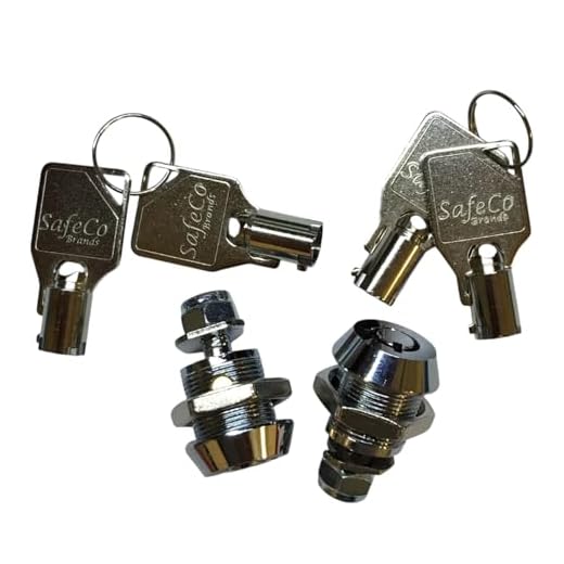 US General Harbor Freight 30" Tool Cabinet Locks SafeCo Brands 2-Locks