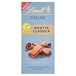 Lindt Tavoletta Vegana Classica, Tavoletta di Finissimo Cioccolato Vegano Lindt, Formato 100g