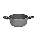 Tognana WI75814AMNF Casseruola 2 Manici Mythos, Alluminio, Grigio, 20